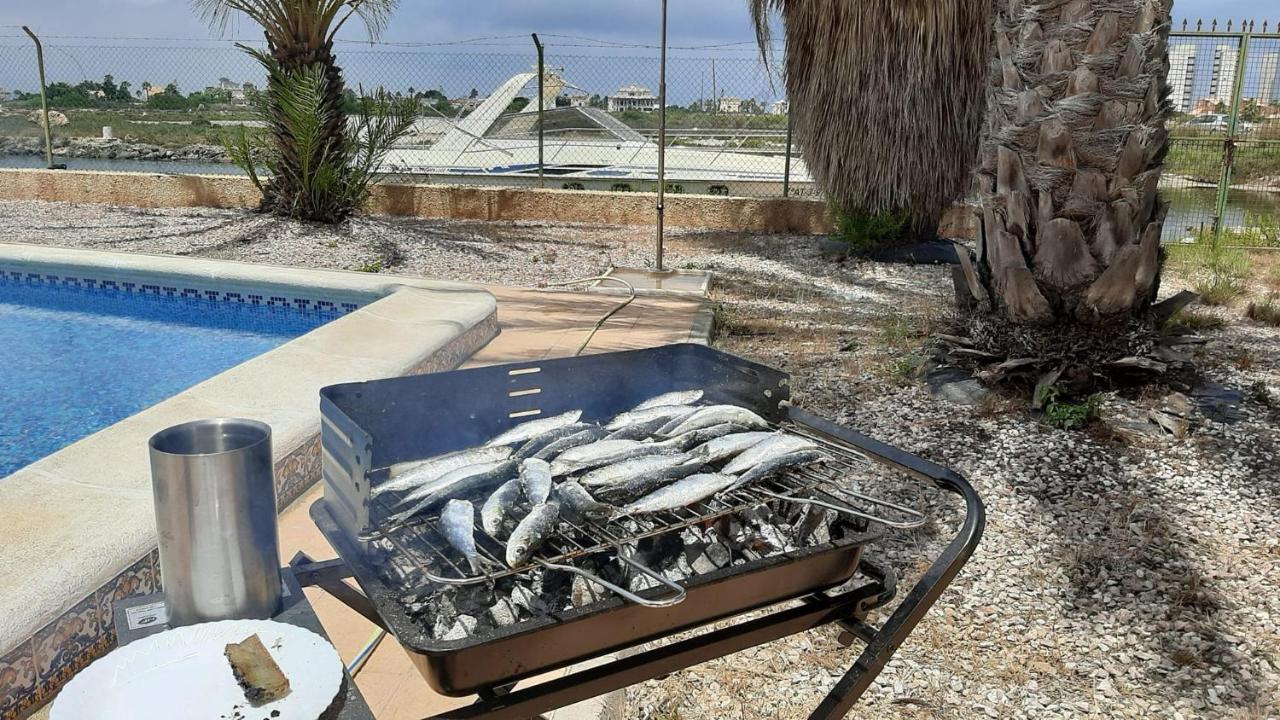 Villa En Veneziola Con Atracadero Privado La Manga del Mar Menor Buitenkant foto